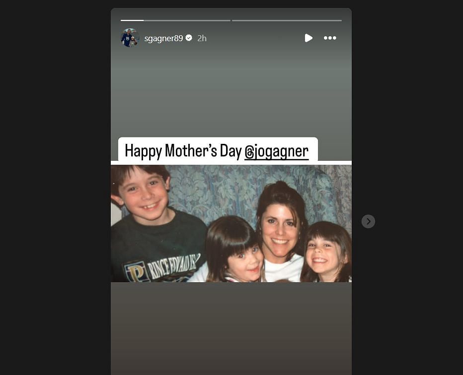 Sam Gagner shared on IG @sgagner89